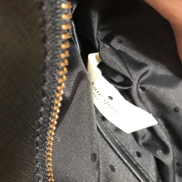 Kate Spade CAMERON Street Stripe Candace Satchel Tote Crossbody Canvas Leather - Picture 10 of 16